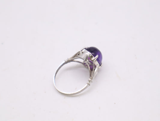 Amethyst Metal 3.5g Ring