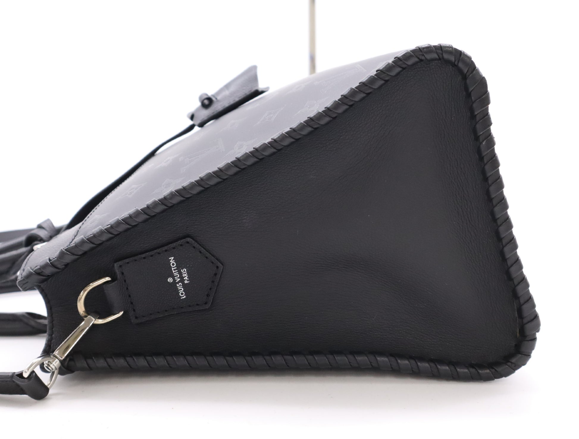 LOUIS VUITTON M54147 Monogram Verly Zip Tote Noir Cadena Key x2 Crochette with Shoulder Strap and Storage Bag RFID Responsive Tote Bag