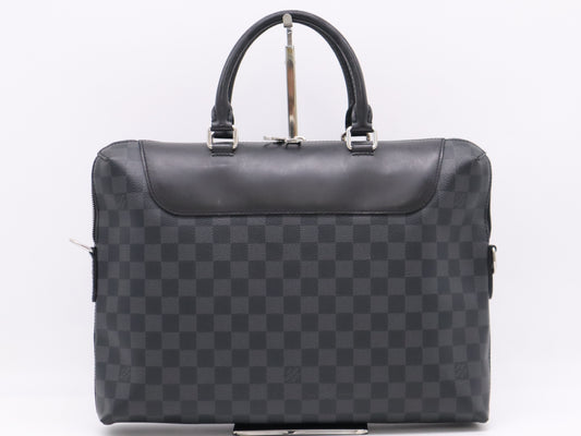 LOUIS VUITTON N48260 Graffit Porto Documan Jules PDJ Tote Bag