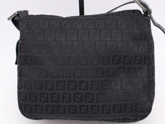 FENDI Zucchino Shoulder Bag Shoulder Bag