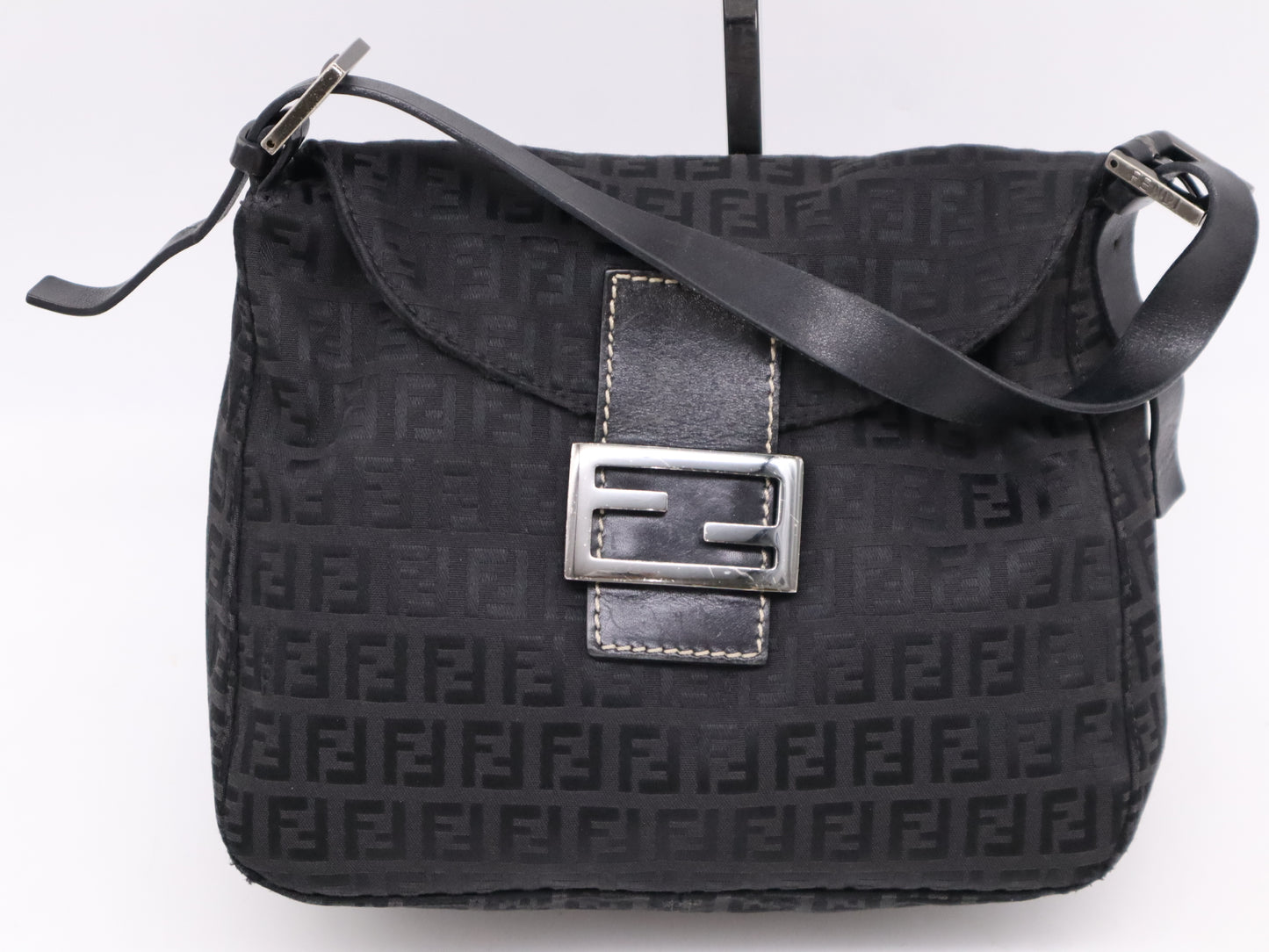 FENDI Zucchino Shoulder Bag Shoulder Bag