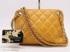 CHANEL Matlasse Chain Shoulder Bag with Card Serial Blur Shoulder Bag