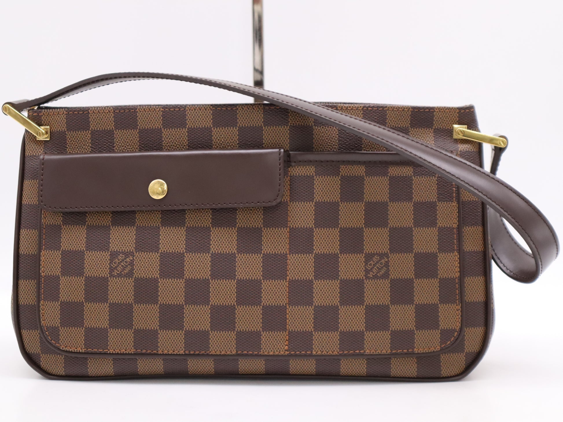 LOUIS VUITTON N51129 Damier Aubergine Shoulder Bag