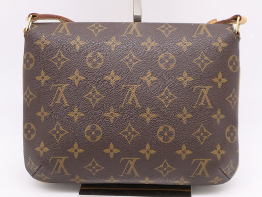 LOUIS VUITTON M51257 Monogram Musette Tango Short Shoulder Bag with Box