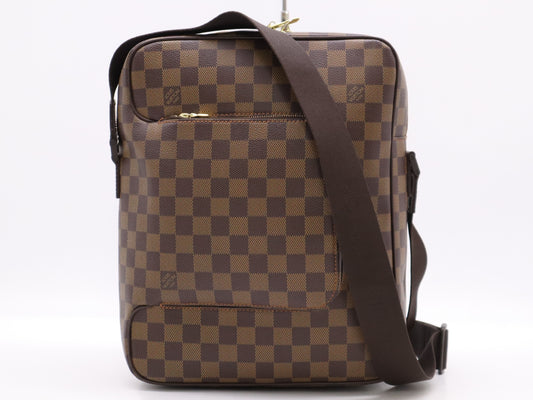 LOUIS VUITTON N41440 Damier Olaf GM Shoulder Bag