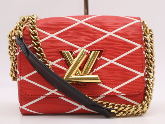 LOUIS VUITTON M50118 Twist PM Rouge Bron Shoulder Bag