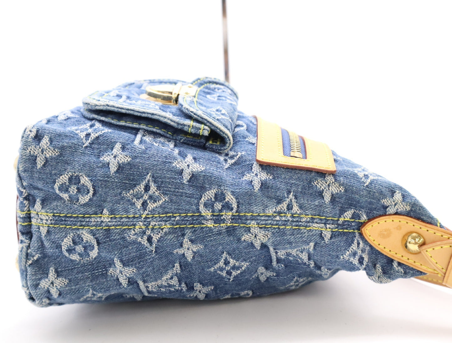 LOUIS VUITTON M95049 Baggy PM Blue Shoulder Bag with Dust Bag