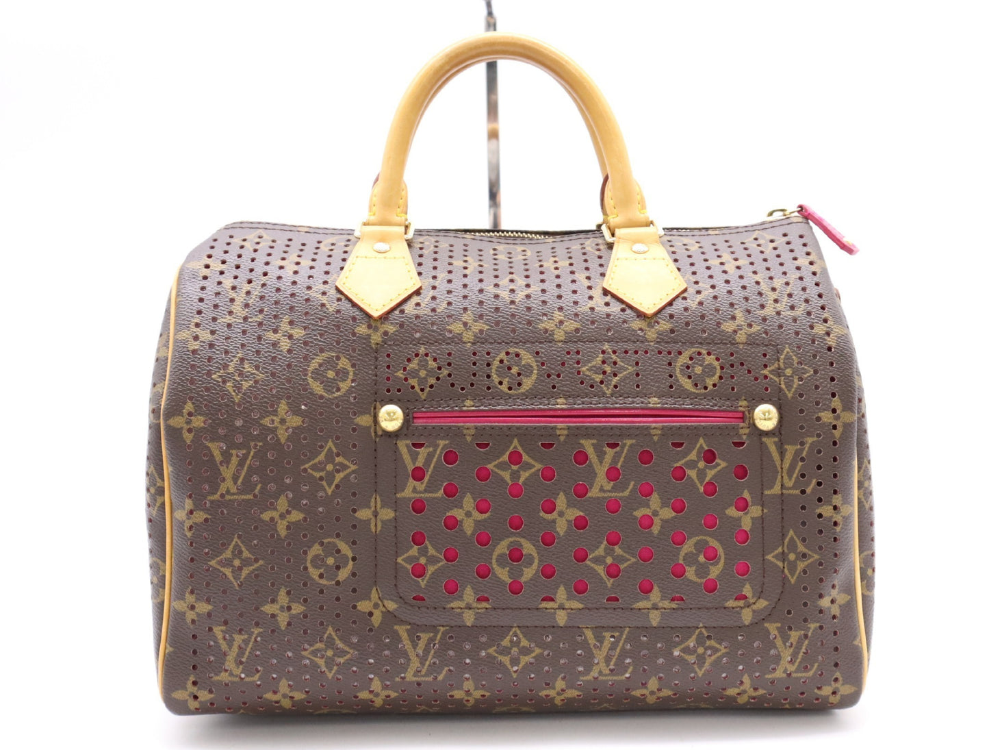 LOUIS VUITTON M95180 Speedy 30 Fuchsia Handbag