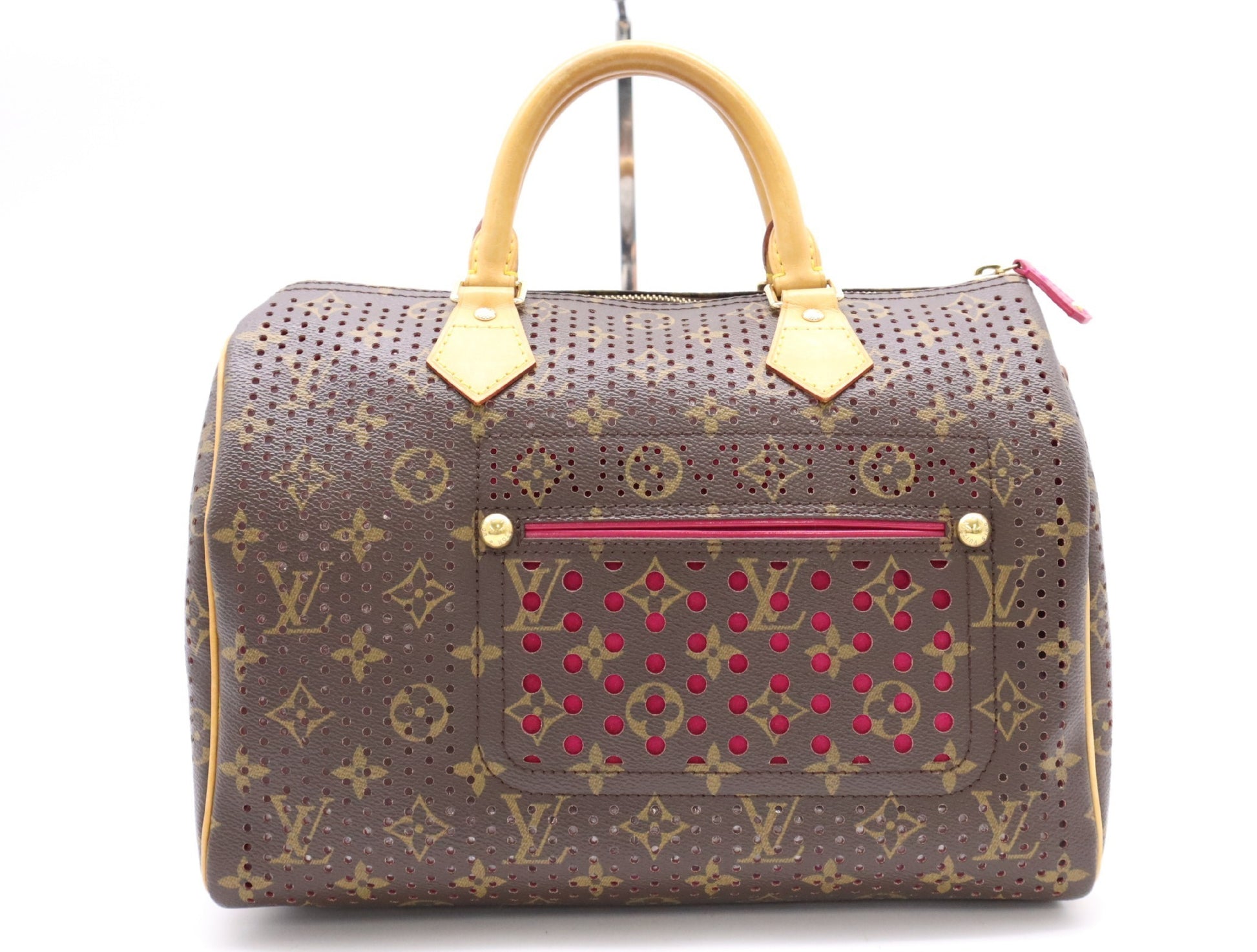 LOUIS VUITTON M95180 Speedy 30 Fuchsia Handbag