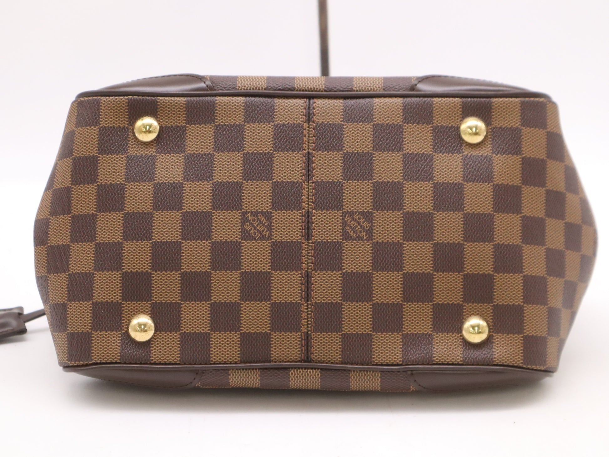 LOUIS VUITTON N41117 Verona PM Shoulder Bag with Cloche, Cadena, and Two Keys