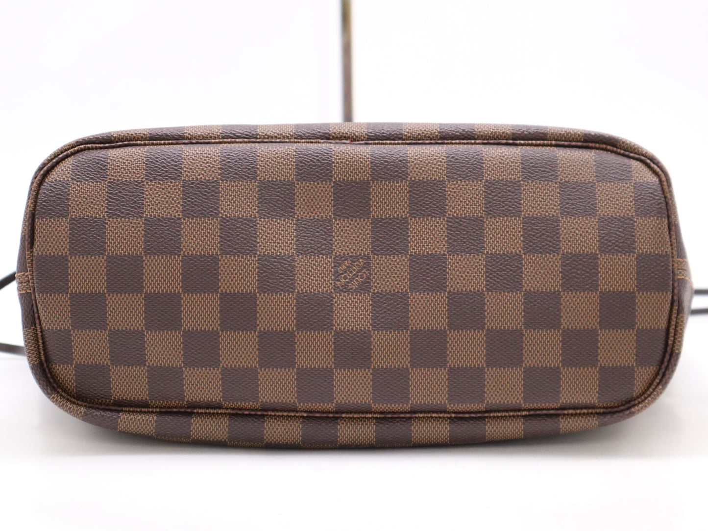 LOUIS VUITTON N41359 Damier Neverfull PM Tote Bag with Pouch
