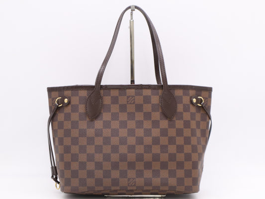 LOUIS VUITTON N51109 Damier Neverfull PM Old-Style Tote Bag