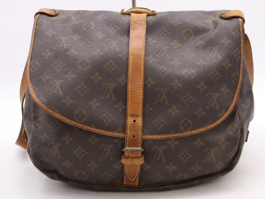 LOUIS VUITTON M42254 Monogram Saumur 35 Shoulder Bag