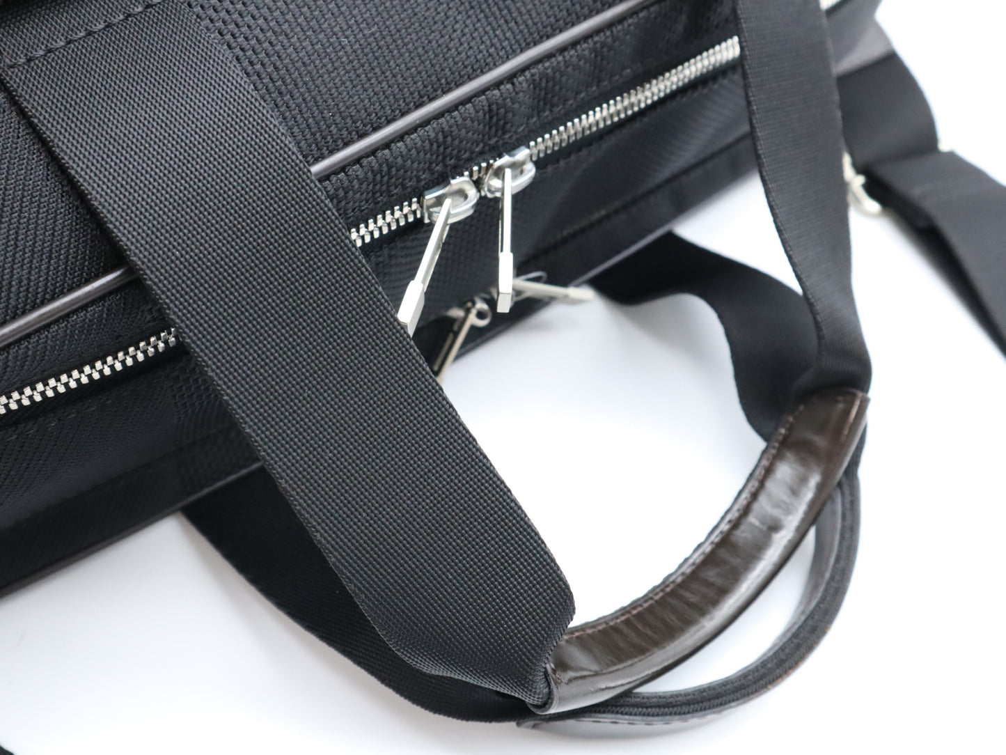 LOUIS VUITTON N58038 Associe PM Noir Business Bag with Shoulder Strap