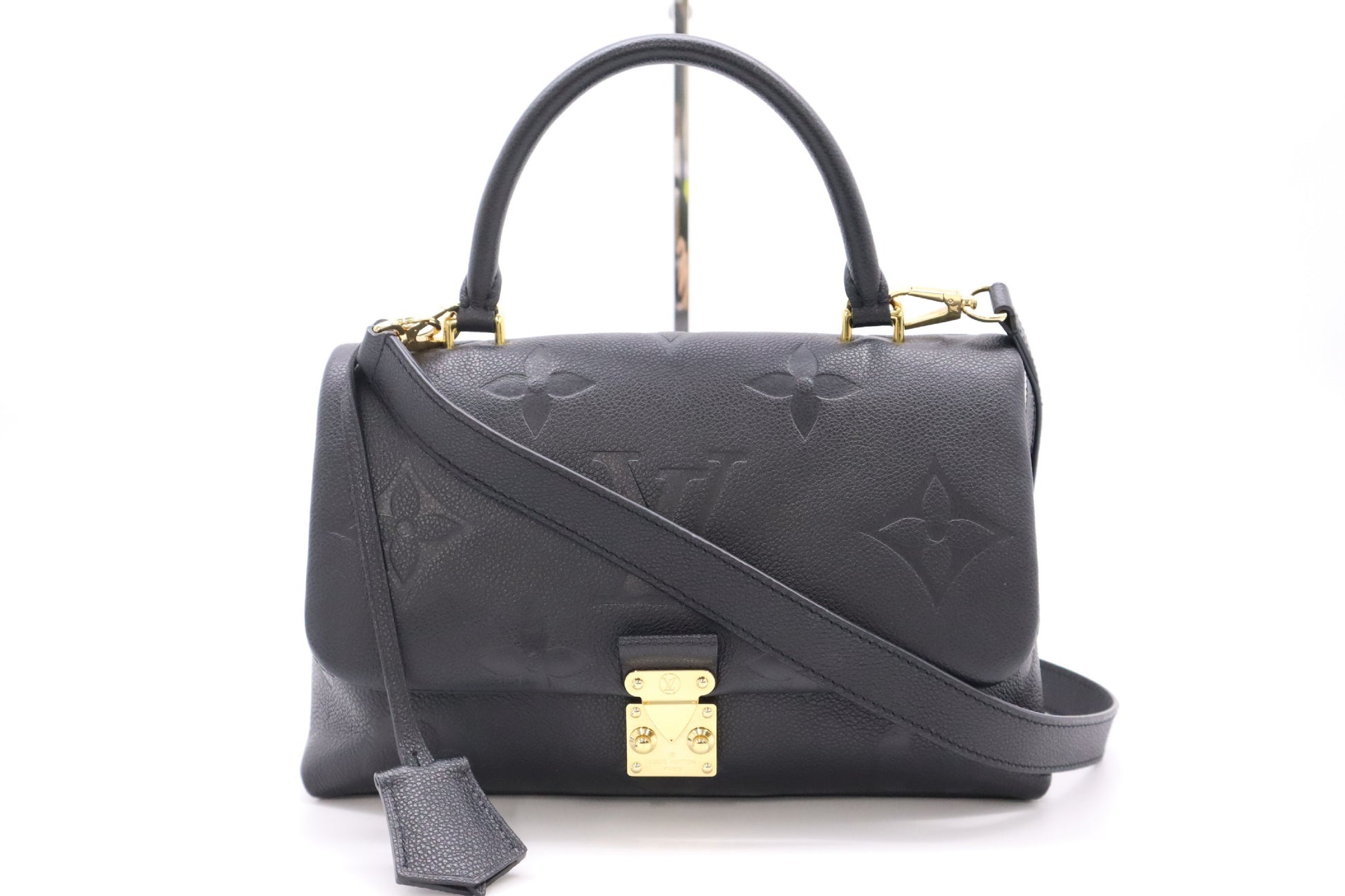 LOUIS VUITTON M46041 Madeleine MM Noir Shoulder Bag RFID Verified