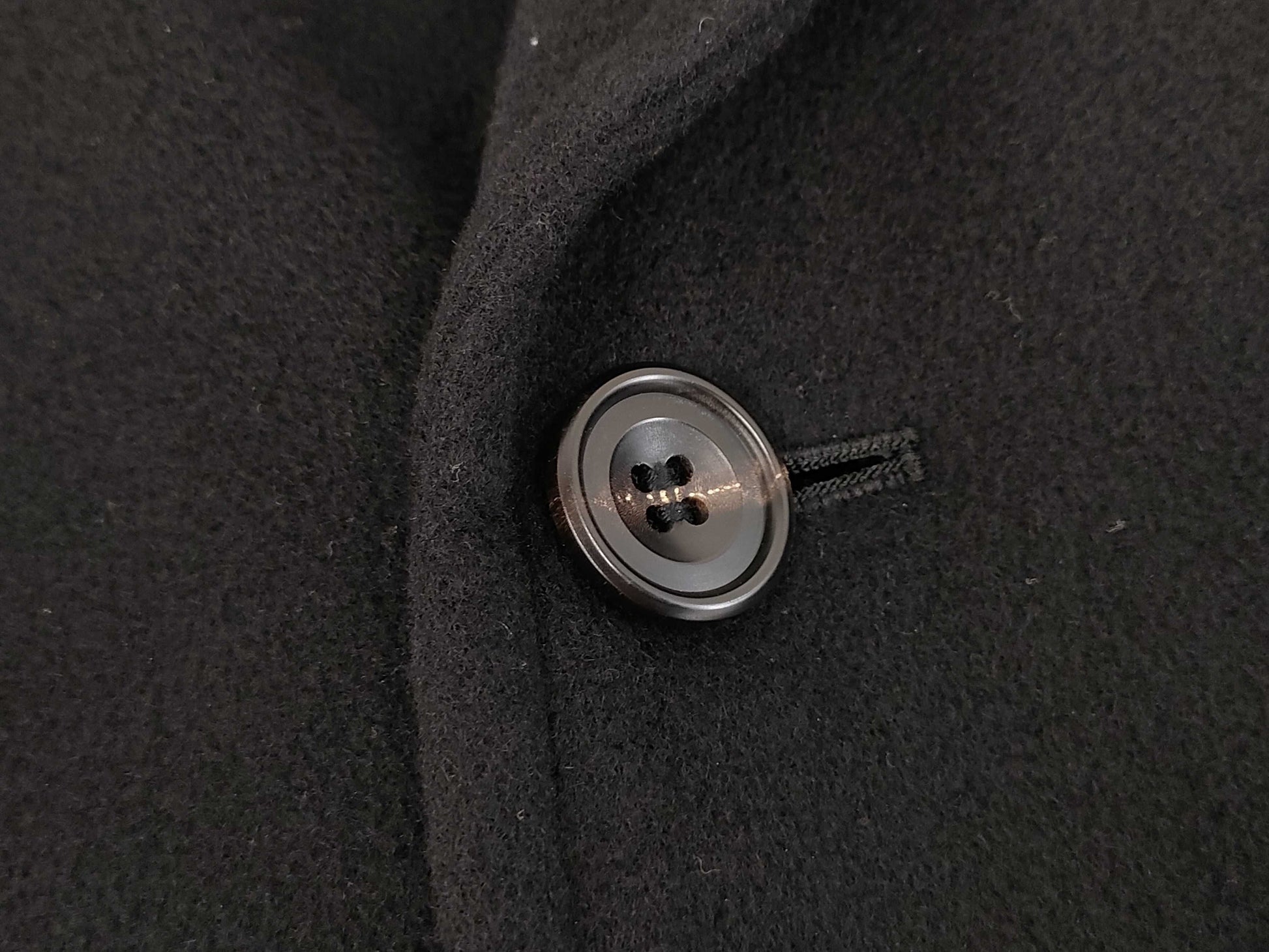 Dior MONSIEUR Cashmere Black Coat Size: M