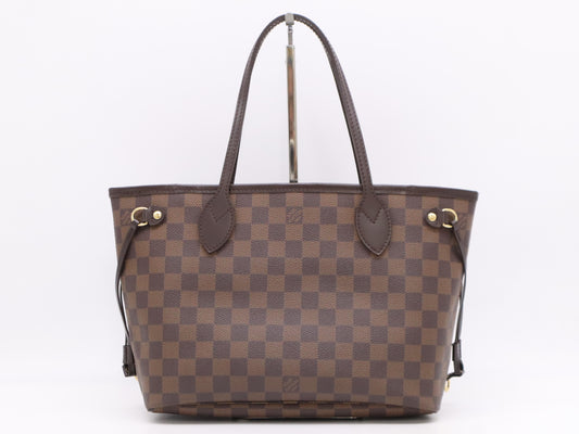 LOUIS VUITTON N51109 Damier Neverfull PM Old Model Tote Bag with Dust Bag