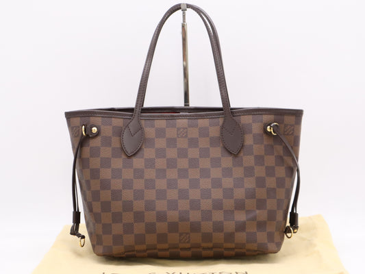LOUIS VUITTON N51109 Damier Neverfull PM Old Model Tote Bag with Dust Bag