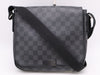 LOUIS VUITTON N41260? Damier Graphite District PM Shoulder Bag