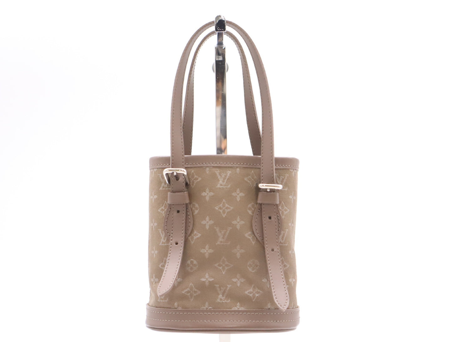 LOUIS VUITTON M92145 Little Bucket Taupe Handbag