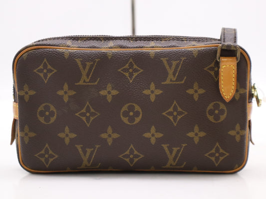 LOUIS VUITTON M51828 Monogram Pochette Marly Bandouliere Shoulder Bag