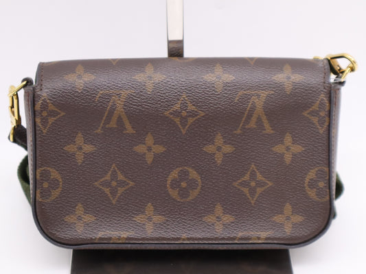 LOUIS VUITTON M80091 Monogram Multi Pochette Felicie Shoulder Bag with Pouch and Shoulder Strap, RFID Verified