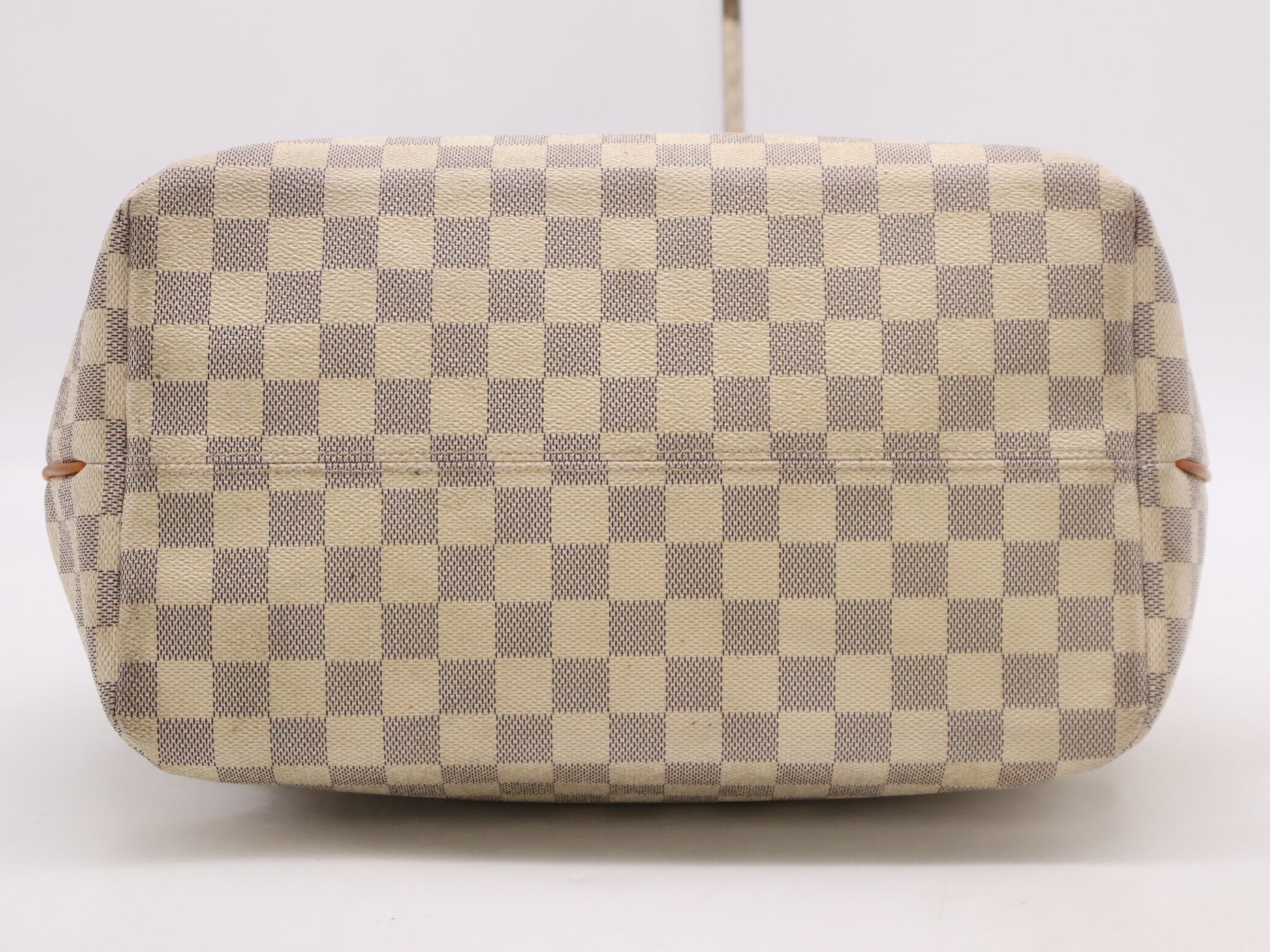 LOUIS VUITTON N41179 Azur Plan Soleil Cabas PM Tote Bag with Pouch
