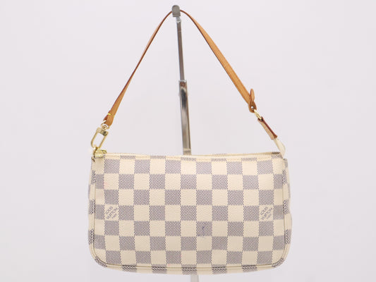 LOUIS VUITTON N41207 Azur Pochette Accessoires New Pouch