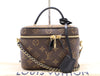 LOUIS VUITTON M45165 Reverse Vanity NV PM RFID Verified, No Serial Tag, Dust Bag, Cloche, Padlock, and Two Keys Included Shoulder Bag