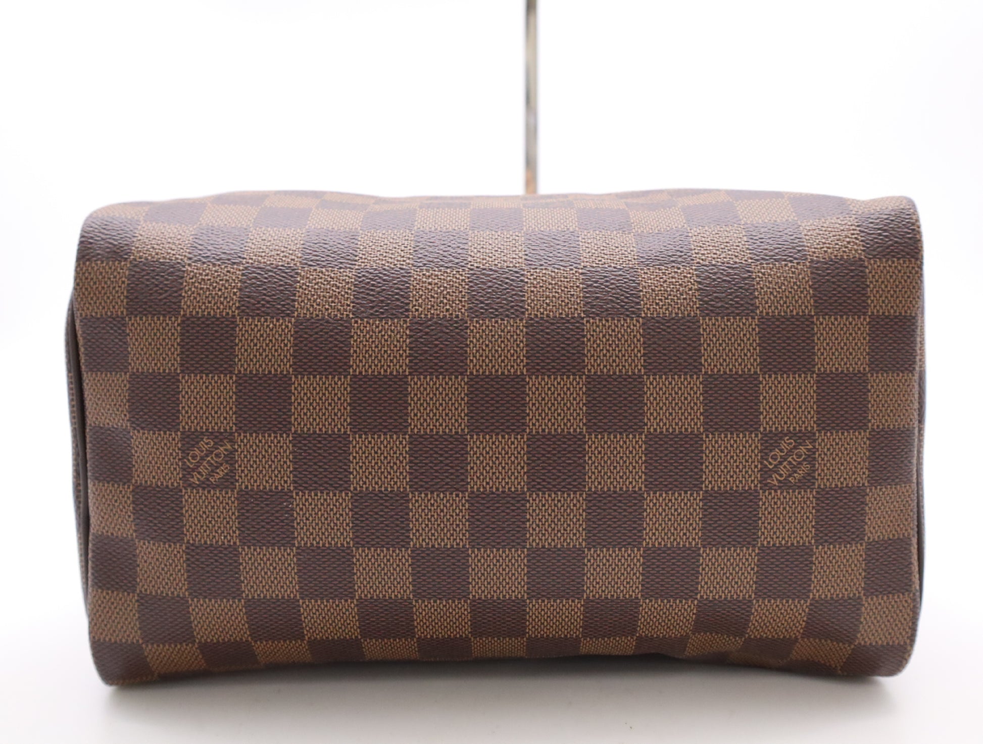 LOUIS VUITTON N41365 Damier Speedy 25 RFID Verified, No Serial Tag, Dust Bag, Padlock, and Two Keys Included