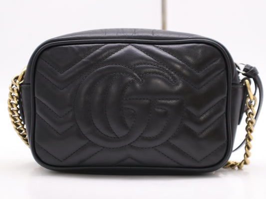 GUCCI 448065GG Marmot Mini Camera Bag Shoulder Bag