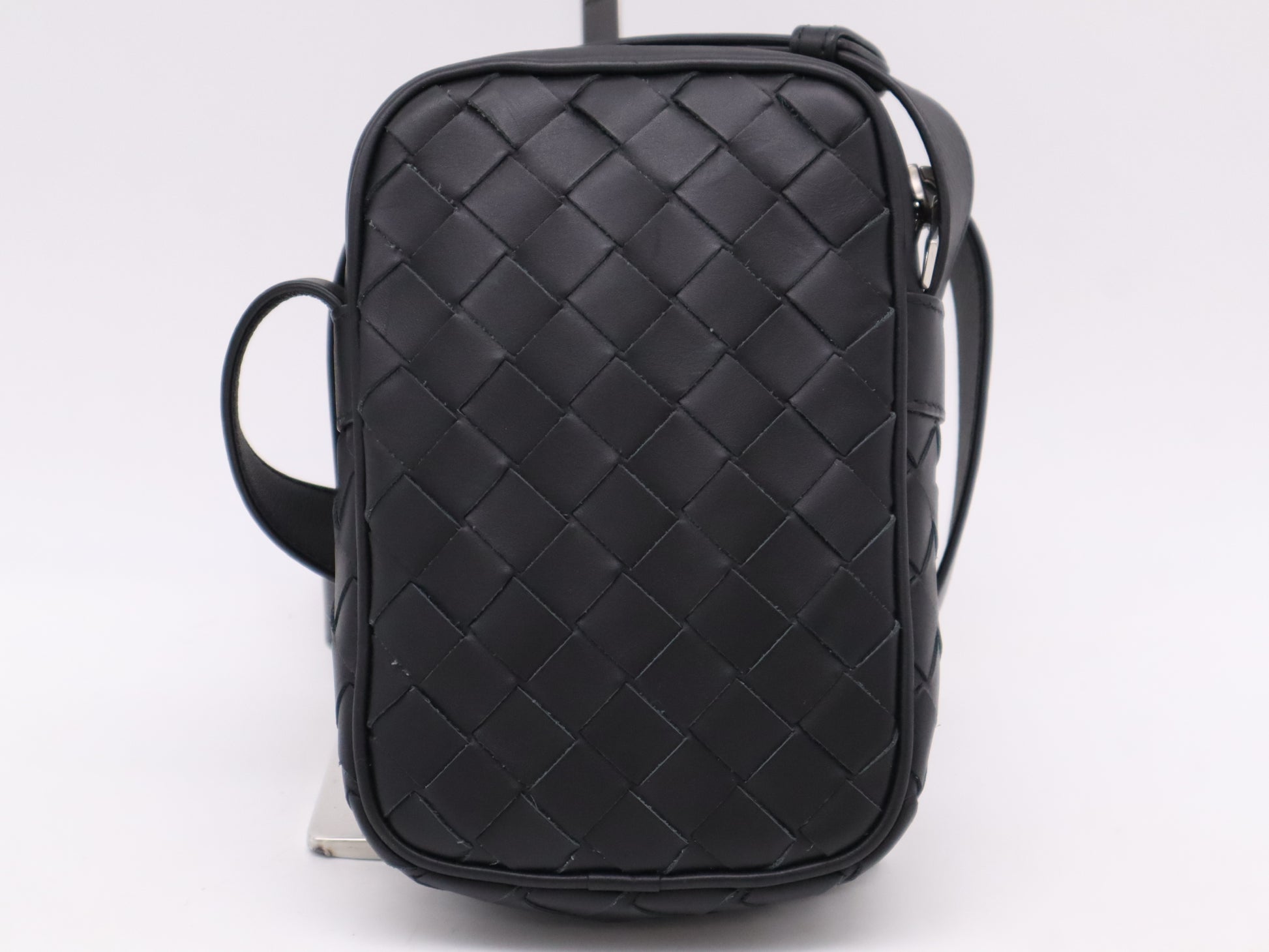 BOTTEGA VENETA 743214 Calfskin Calfskin Cassette Mini Crossbody Bag with Storage Bag Shoulder Bag