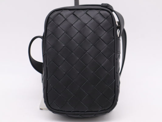 BOTTEGA VENETA 743214 Calfskin Cassette Mini Crossbody Bag with Dust Bag