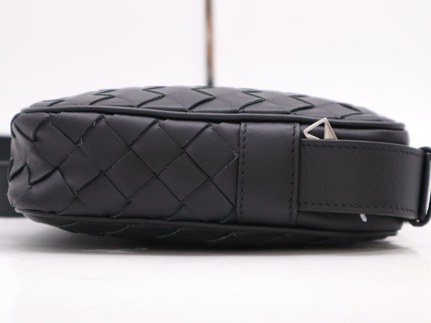 BOTTEGA VENETA 743214 Calfskin Calfskin Cassette Mini Crossbody Bag with Storage Bag Shoulder Bag