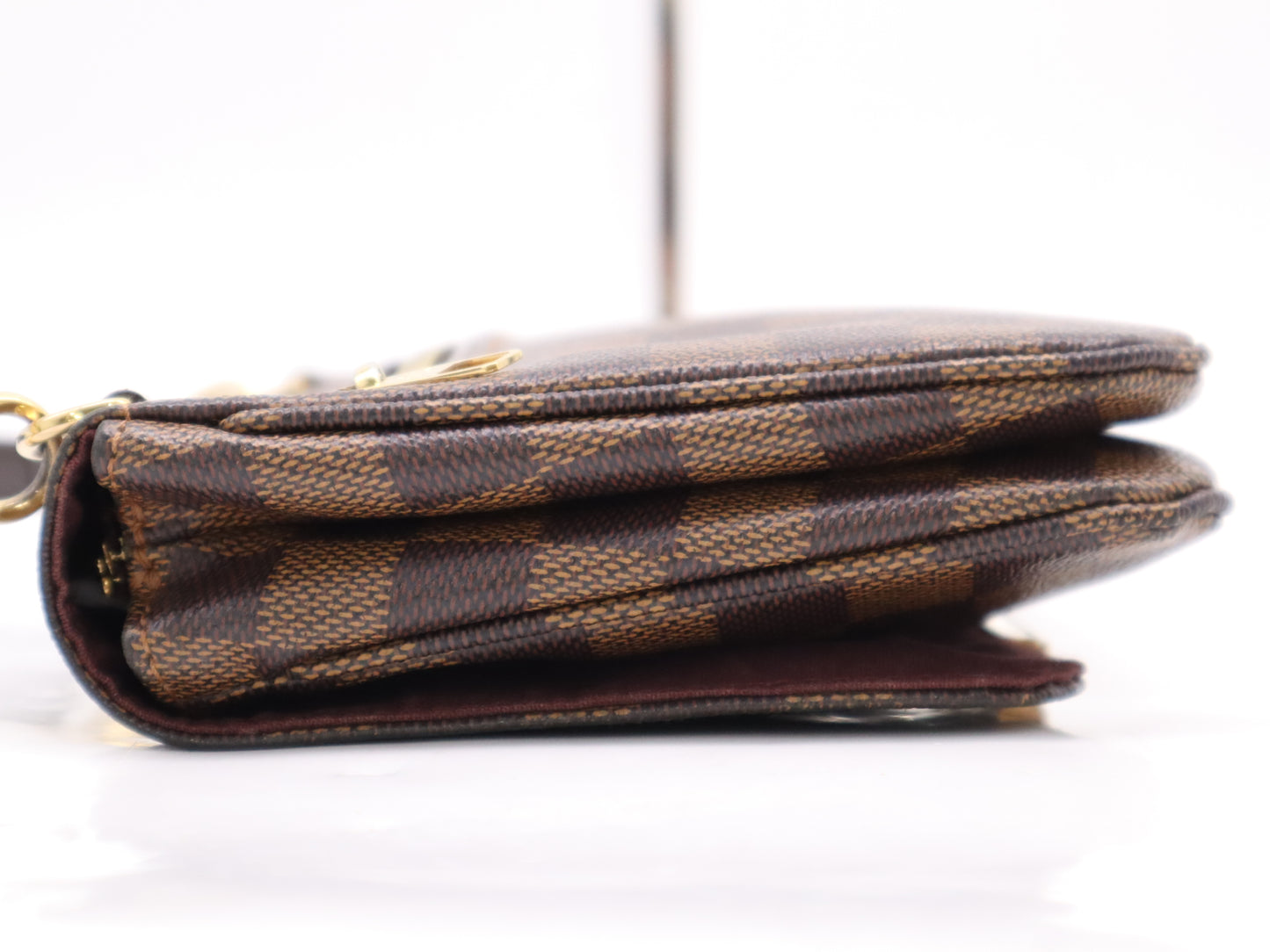 LOUIS VUITTON N41257 Damier Hoxton PM Shoulder Bag with Shoulder Strap
