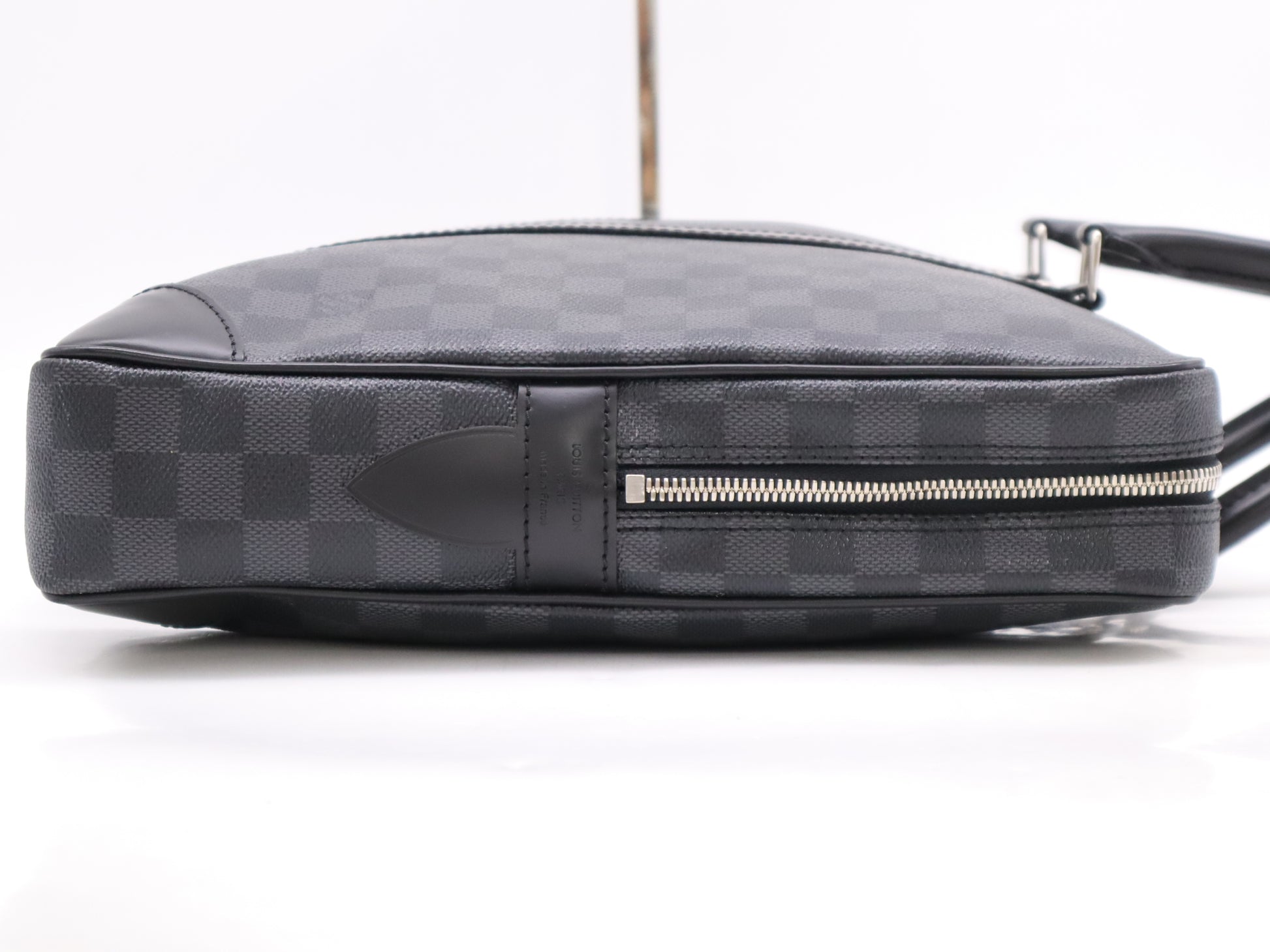 LOUIS VUITTON N41125 Graphite Porte Document Voyage Business Bag