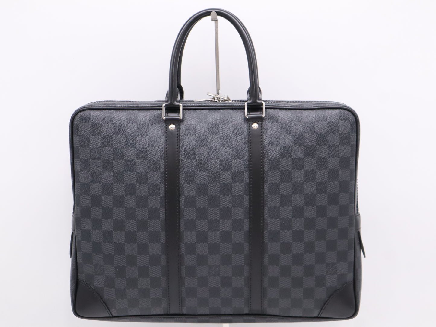 LOUIS VUITTON N41125 Graphite Porte Document Voyage Business Bag