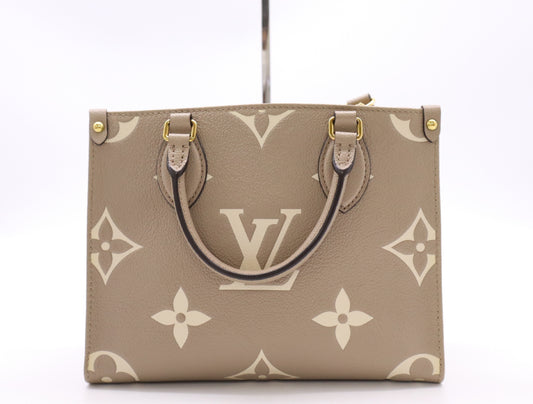 LOUIS VUITTON M45779 Unplant-on-the-Go PM Tourtrait Claims RFID Reactive Verified with Shoulder Strap Bag