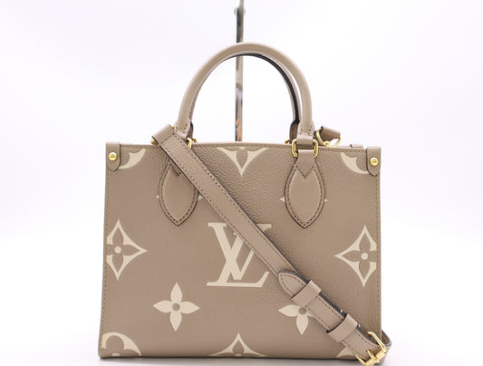 LOUIS VUITTON M45779 Unplant-on-the-Go PM Tourtrait Claims RFID Reactive Verified with Shoulder Strap Bag