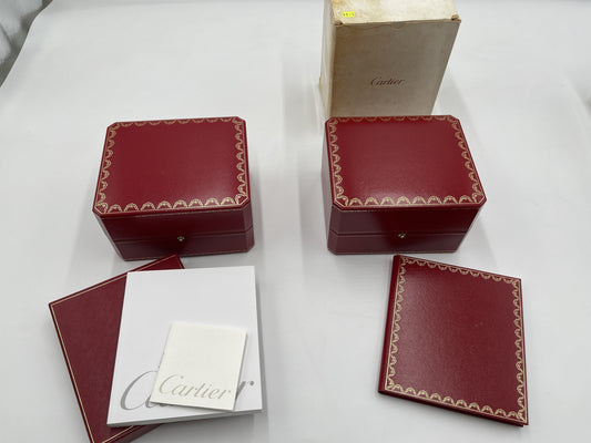 Cartier Empty Box 2-Piece Set Unisex