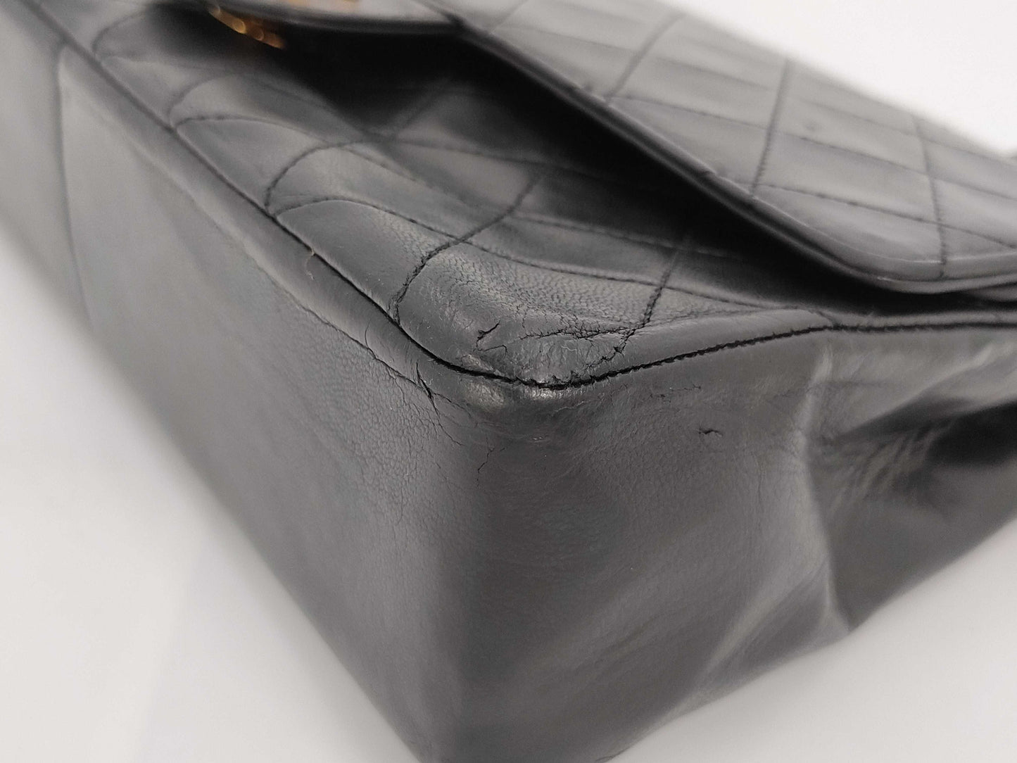 CHANEL W Flap Black No. 0 Shoulder Bag