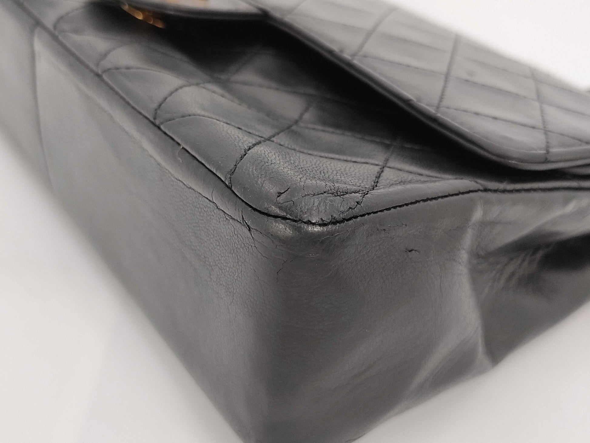 CHANEL W Flap Black No. 0 Shoulder Bag