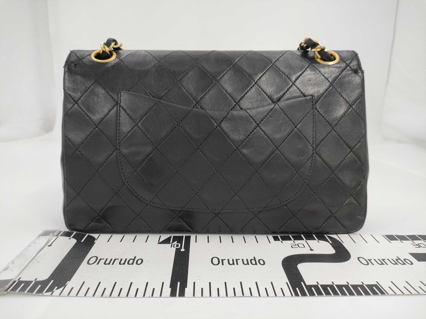 CHANEL W Flap Black No. 0 Shoulder Bag