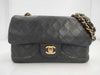 CHANEL W Flap Black Shoulder Bag