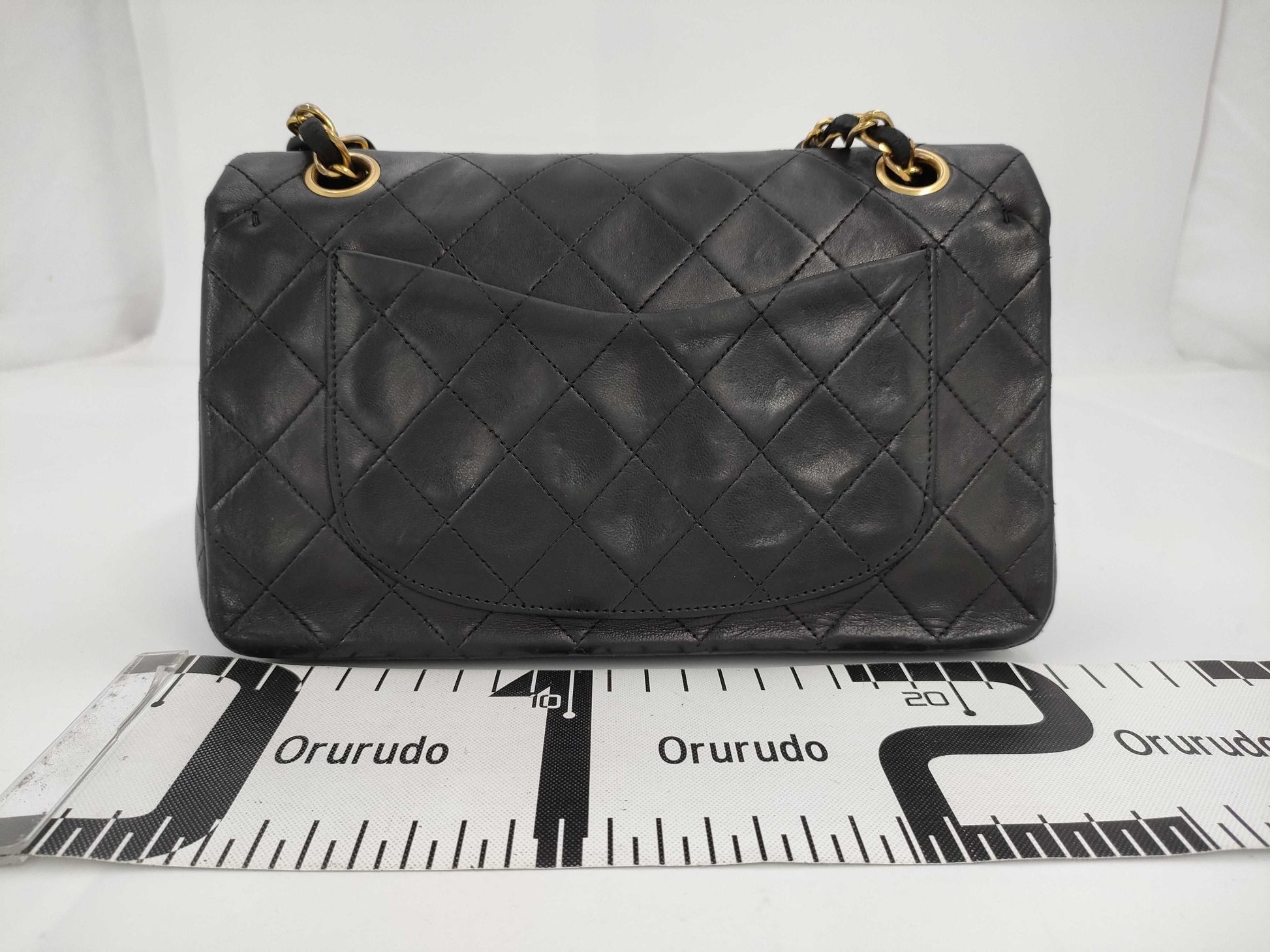 CHANEL W Flap Black Shoulder Bag