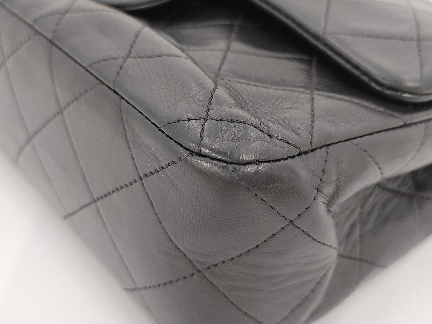 CHANEL W Flap Black Shoulder Bag