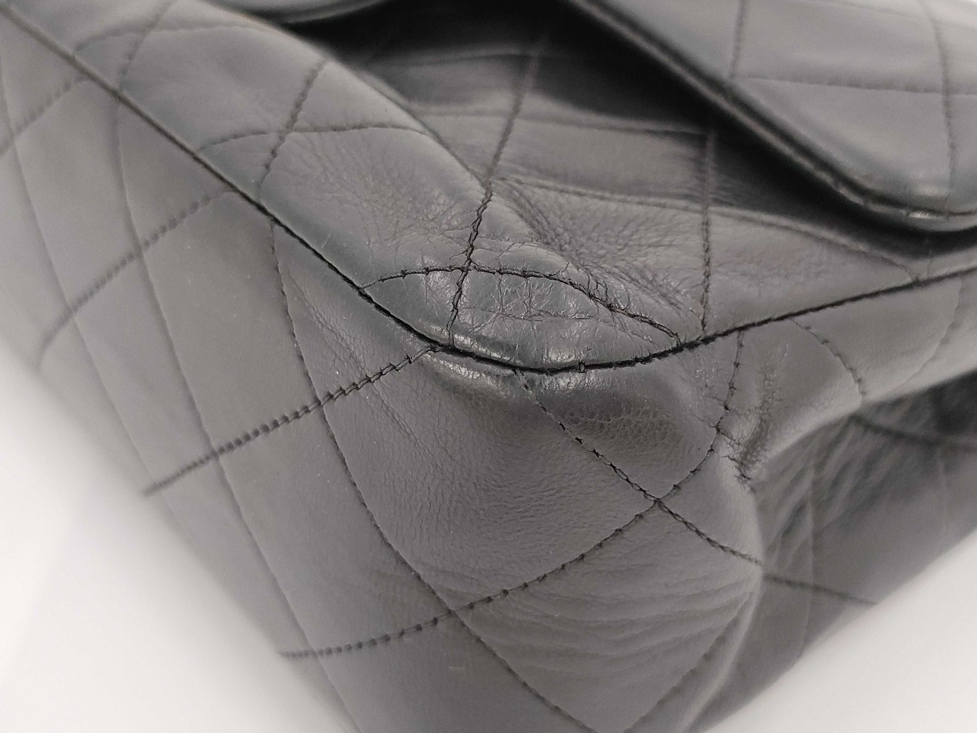 CHANEL W Flap Black Shoulder Bag