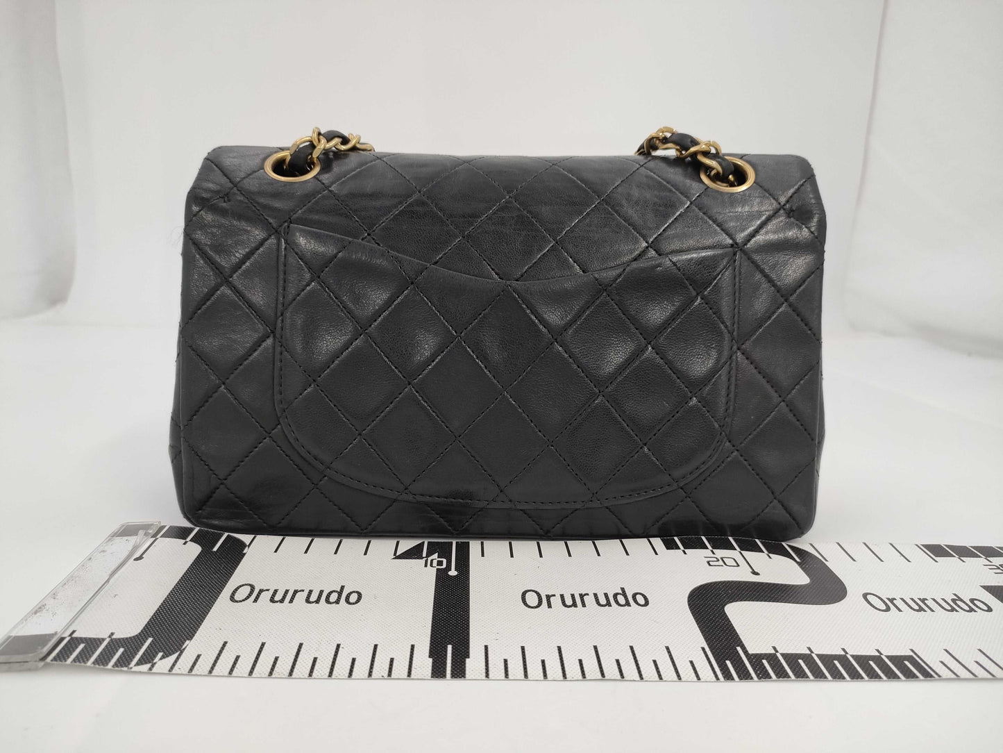 CHANEL W Flap Black Shoulder Bag