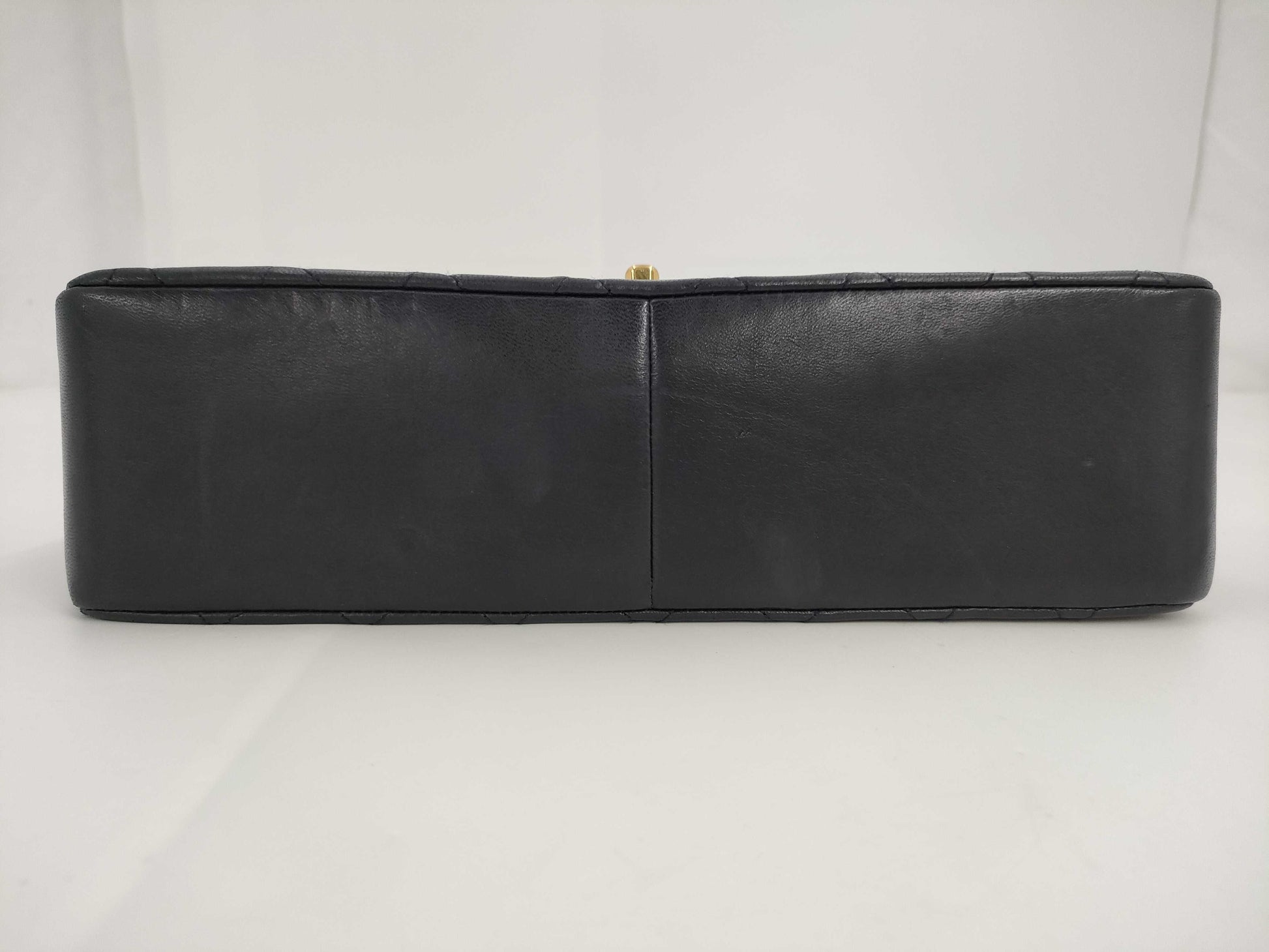 CHANEL W Flap Navy Shoulder Bag