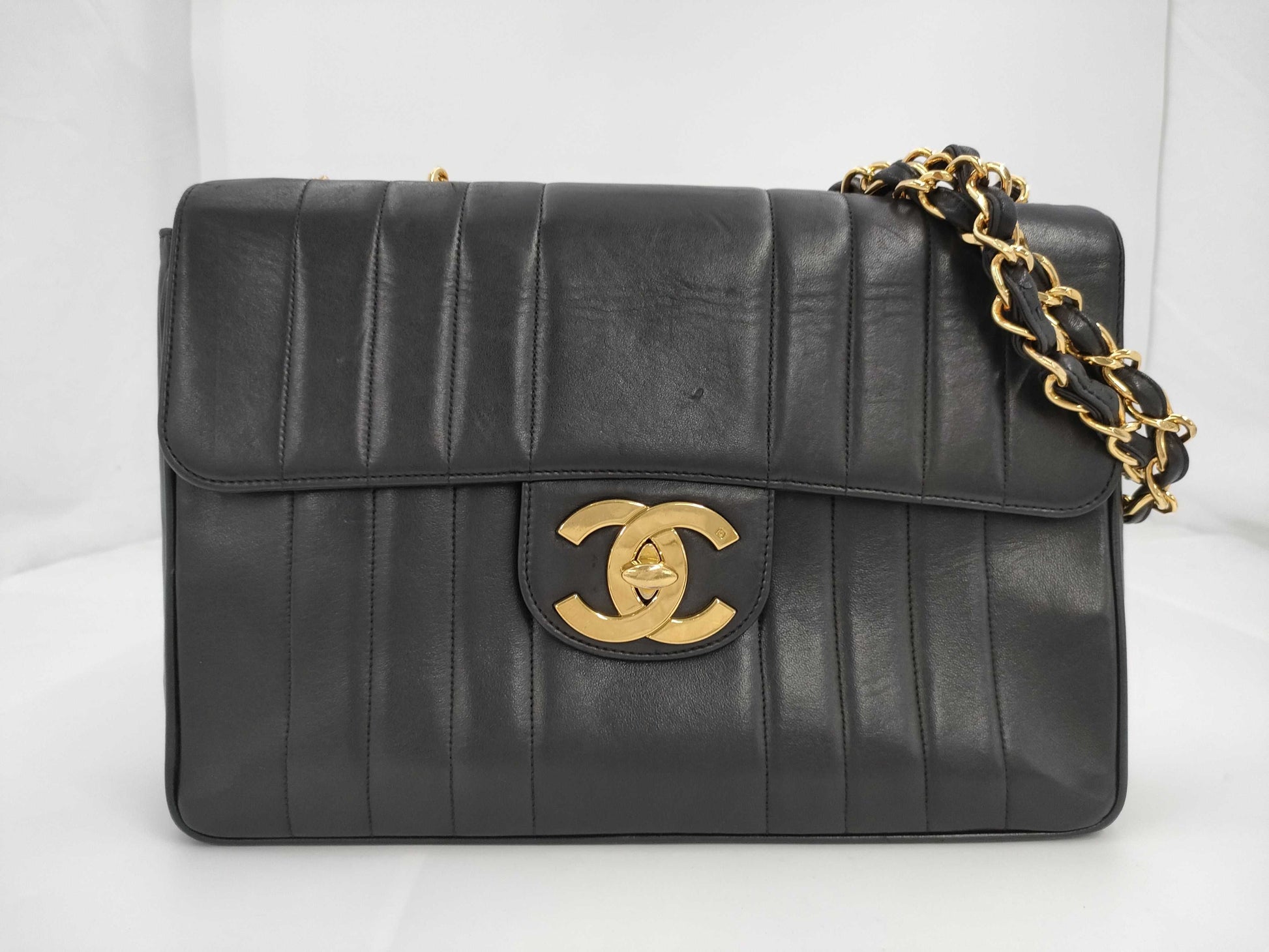 CHANEL Mademoiselle Black No. 3 Shoulder Bag